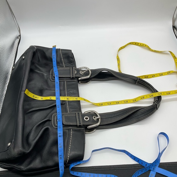 COACH LEATHER PLEATED SOHO BAG - Picture 8 of 10